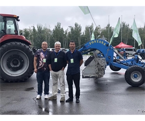 Italian experts attend agricultural machinery exhibition
